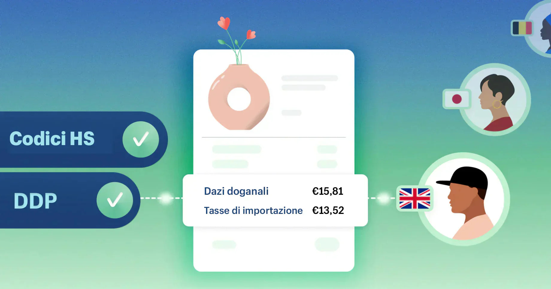 Dazi doganali e tasse al checkout: migliora l'esperienza dei clienti