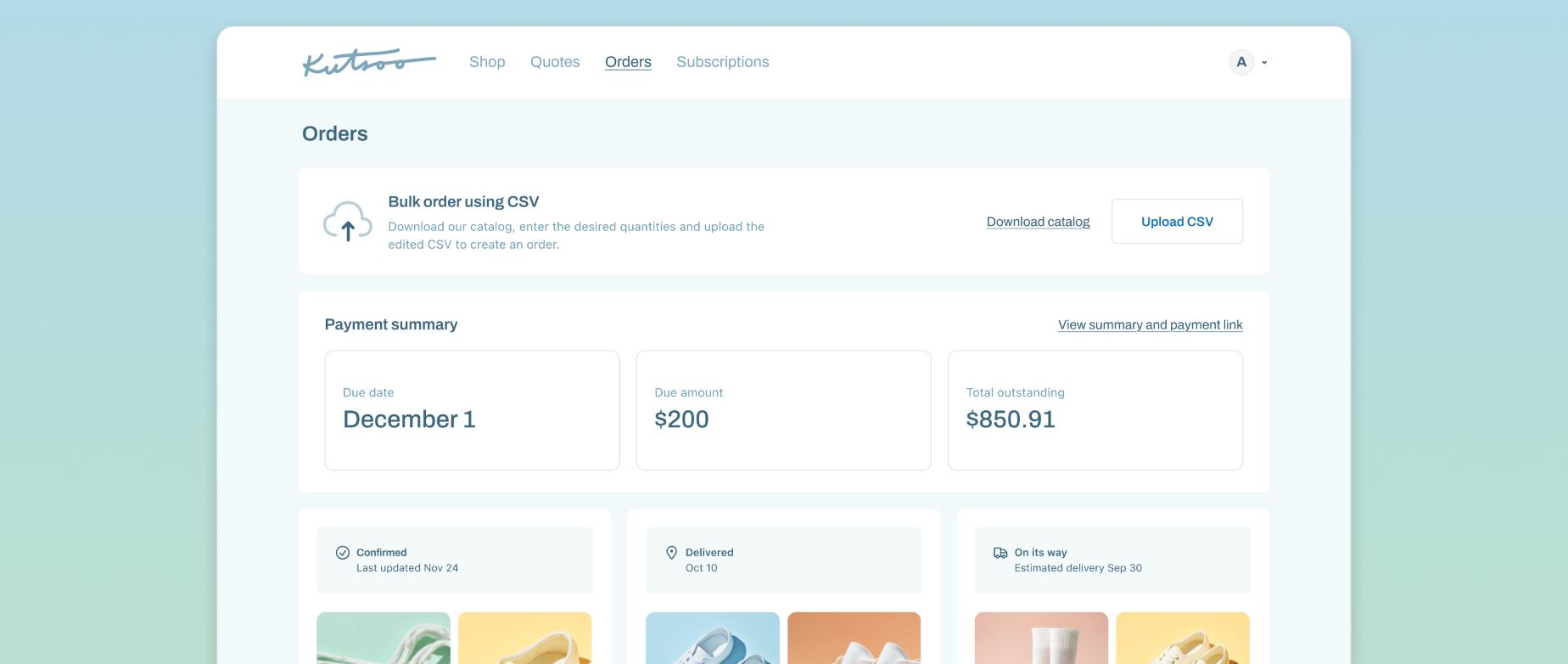Ottimizza gli acquisti con le estensioni per gli account cliente B2B