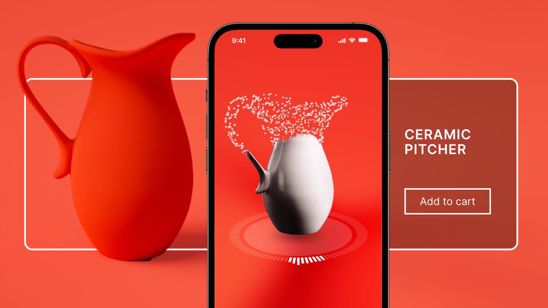Migliora le foto prodotto con l'app Shopify scanner 3D per iOS
