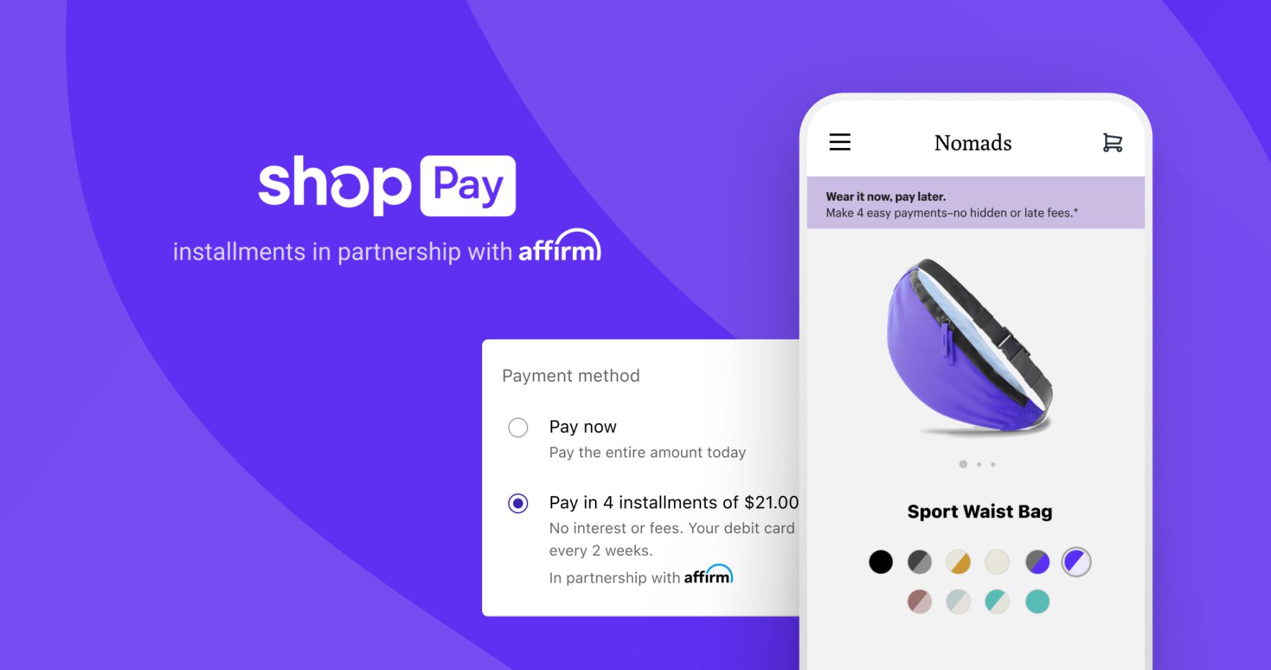 Che cos’è Shop Pay rateale