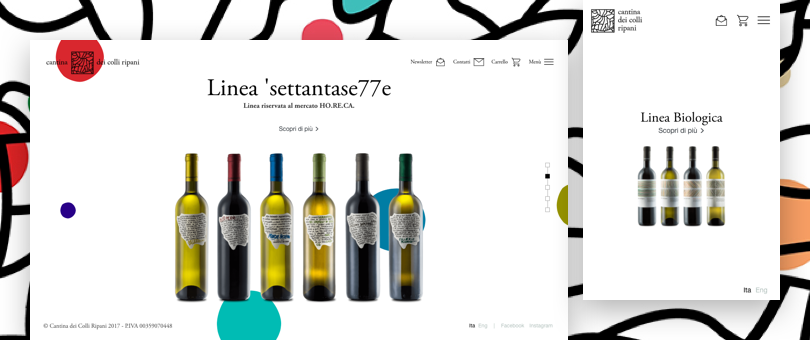 Vendere online con stile. Case study: il design del sito della Cantina dei Colli Ripani