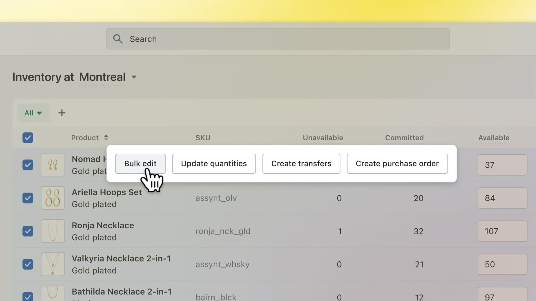 Gestione dell'inventario integrata con Shopify: guida 2025