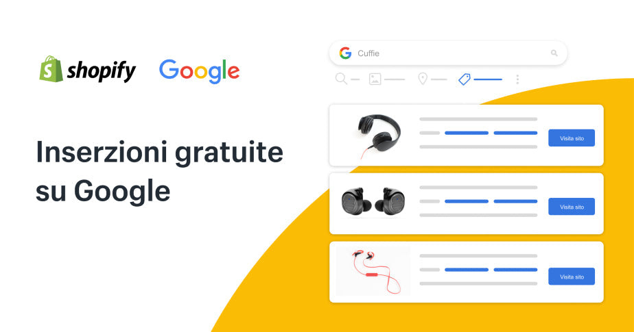 Le inserzioni gratuite sulla scheda Shopping di Google sono ora disponibili