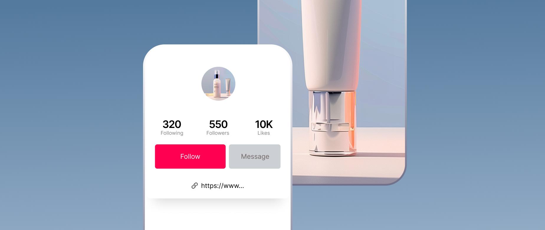 Come aggiungere un link nella bio di TikTok