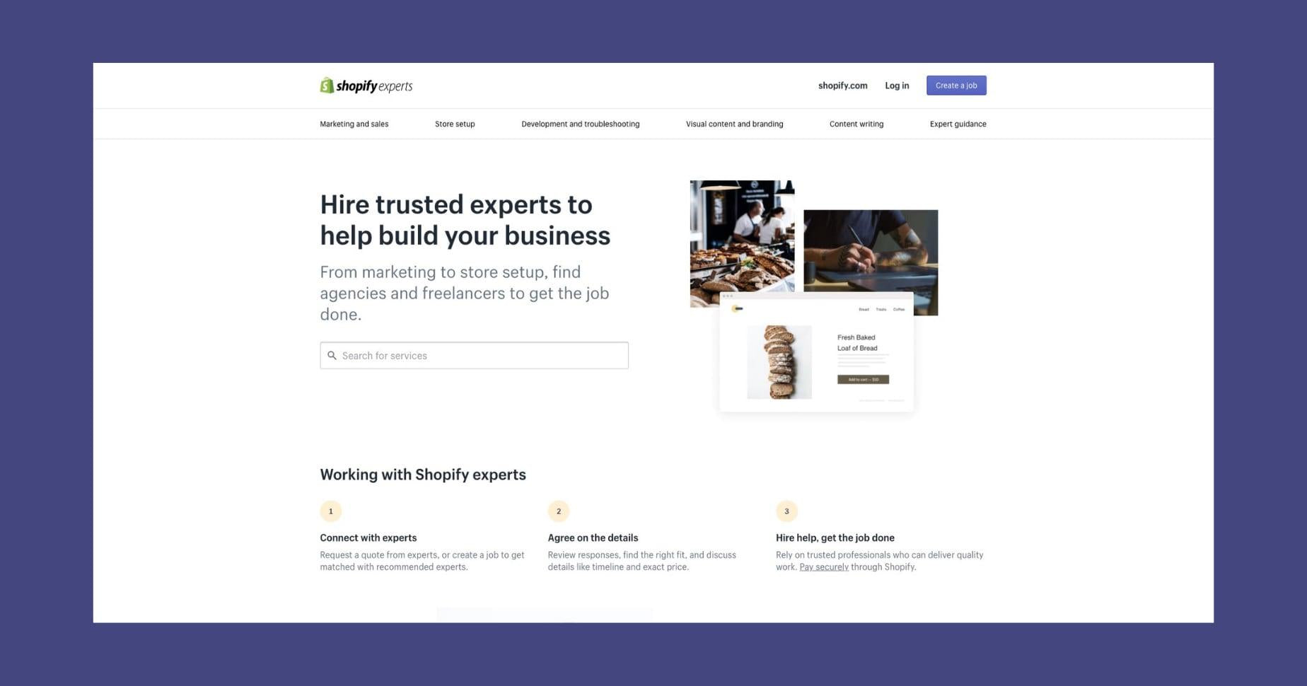 Marketplace esperti Shopify: trova il partner perfetto